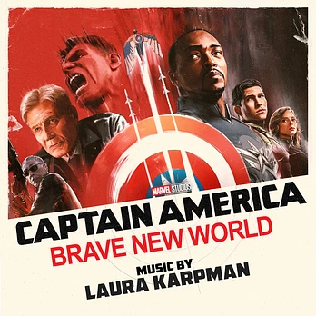 Carátula de la banda de sonido de Capitán América: Brave New World