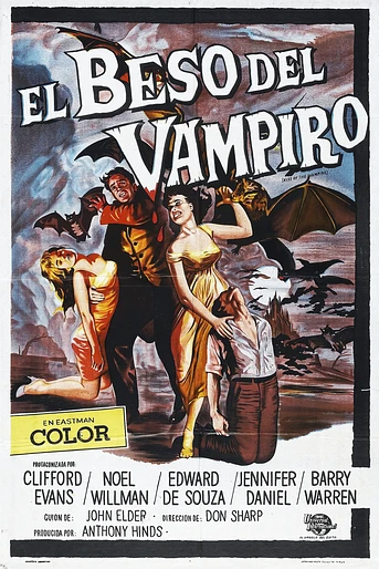 Poster de El Beso del Vampiro