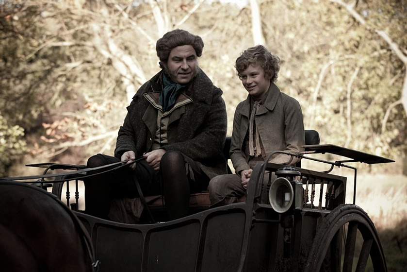 David Walliams y Toby Irvine en Grandes Esperanzas