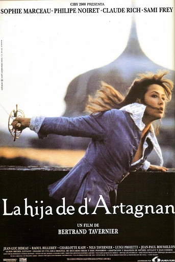 Poster de La Hija de D'Artagnan