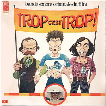 Carátula de la banda de sonido de Trop c'est trop!