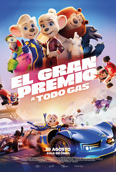 Imagen de El Gran Premio. A Todo Gas (Cartel final español)