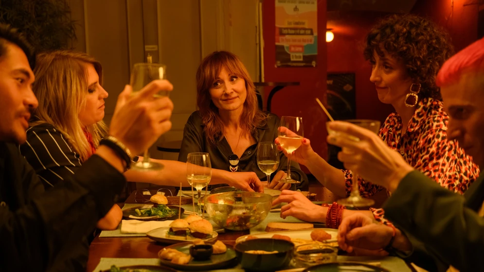 Rubén Ochandiano, Nathalie Poza, Pilar Bergés y Rocío Saiz en daniela-forever