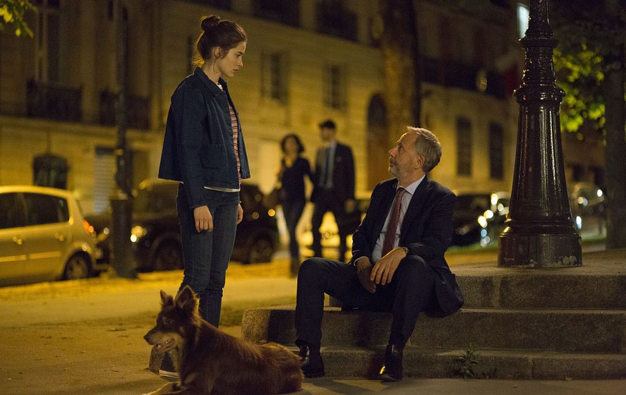 Fabrice Luchini y Rebecca Marder en Háblame de ti