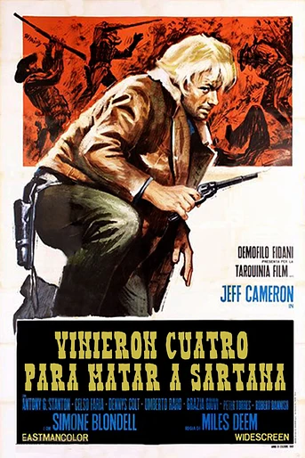 Poster de Vinieron Cuatro Para Matar a Sartana