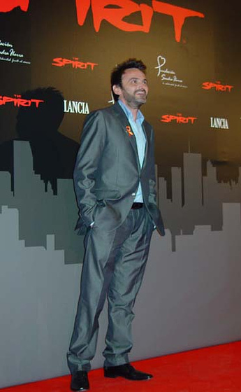 Fernando Tejero en The Spirit (Photocall en Madrid. Diciembre 2008)