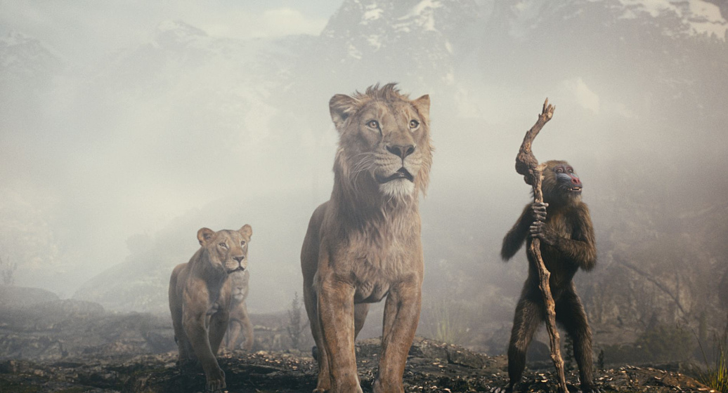 Imagen de Mufasa. El Rey León