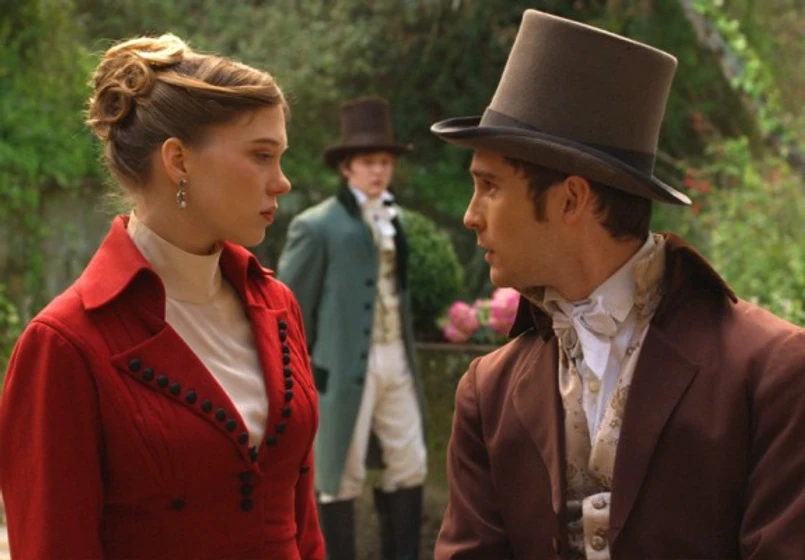 Léa Seydoux y Julien Alluguette en misterios-de-lisboa