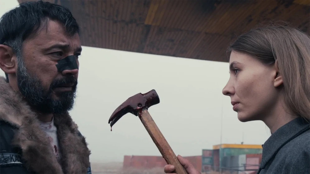 Berik Aytzhanov y Anna Starchenko en steppenwolf