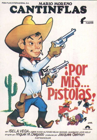 Imagen de ¡Por mis... pistolas! (Cartel)