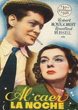 poster of movie Al caer la noche (1937)
