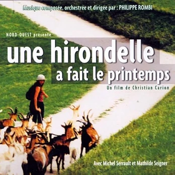 Carátula de la banda de sonido de La Chica de París