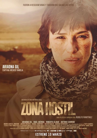 Imagen de zona-hostil (Cartel personajes español)