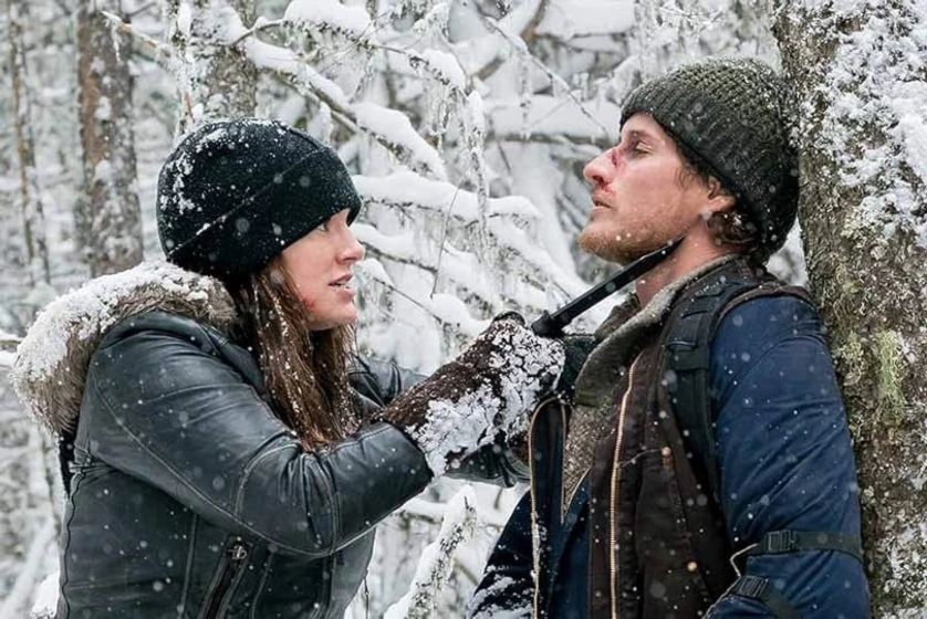 Brendan Fehr y Gina Carano en la-hija-del-lobo