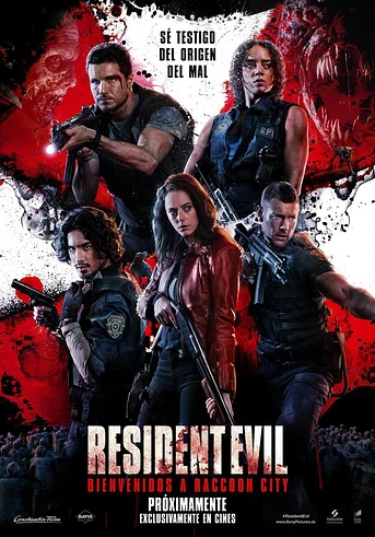 Poster de Resident Evil: Bienvenidos a Raccoon City