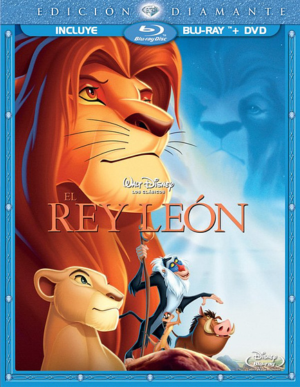 Imagen de El Rey León (Carátula Blu-Ray)