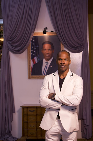Jamie Foxx en Asalto al Poder (Photocall en Cancún. Abril 2013)