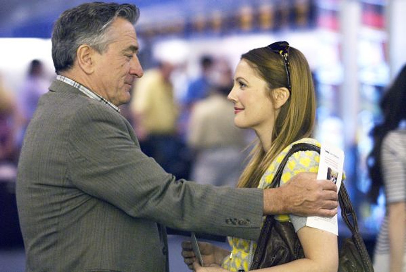 Robert De Niro y Drew Barrymore en Todos están bien