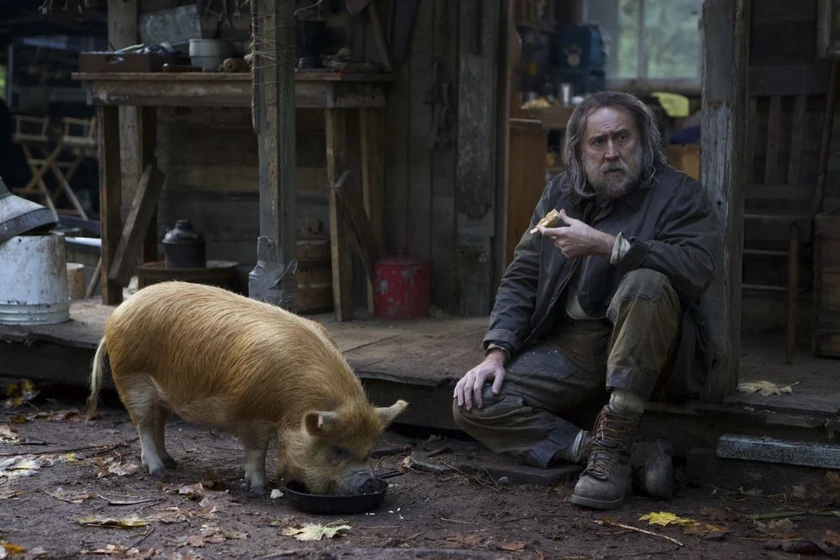 Nicolas Cage en pig