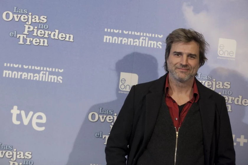 Alberto San Juan en las-ovejas-no-pierden-el-tren (Photocall en Madrid. Enero 2015)