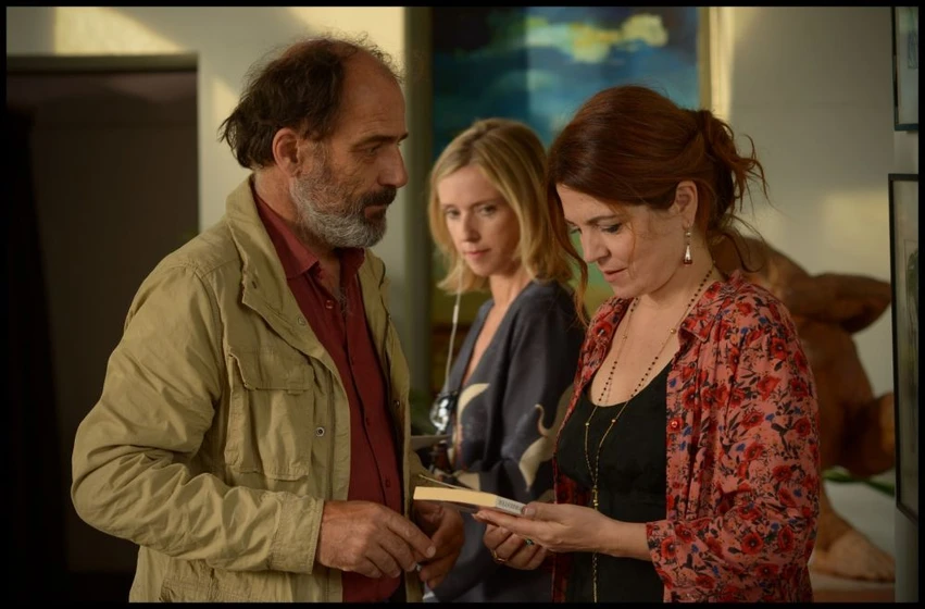 Frédéric Pierrot, Agnès Jaoui y Léa Drucker en llenos-de-vida