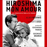 Carátula de la banda de sonido de Hiroshima, mi amor