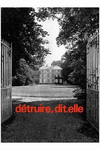 Poster de Détruire dit-elle