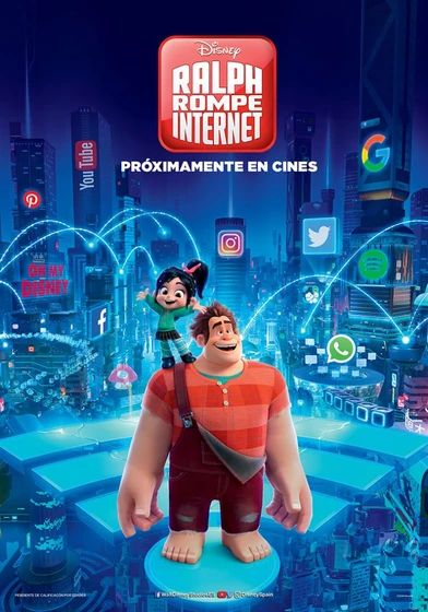 Imagen de ralph-rompe-internet (Cartel teaser español)
