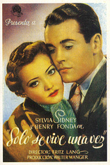 poster of movie Sólo se vive una vez (1937)