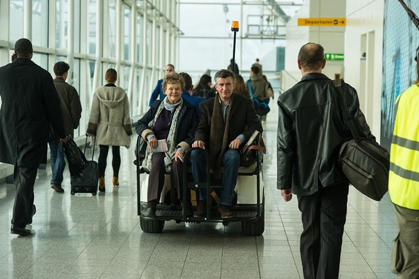 Steve Coogan y Judi Dench en Philomena