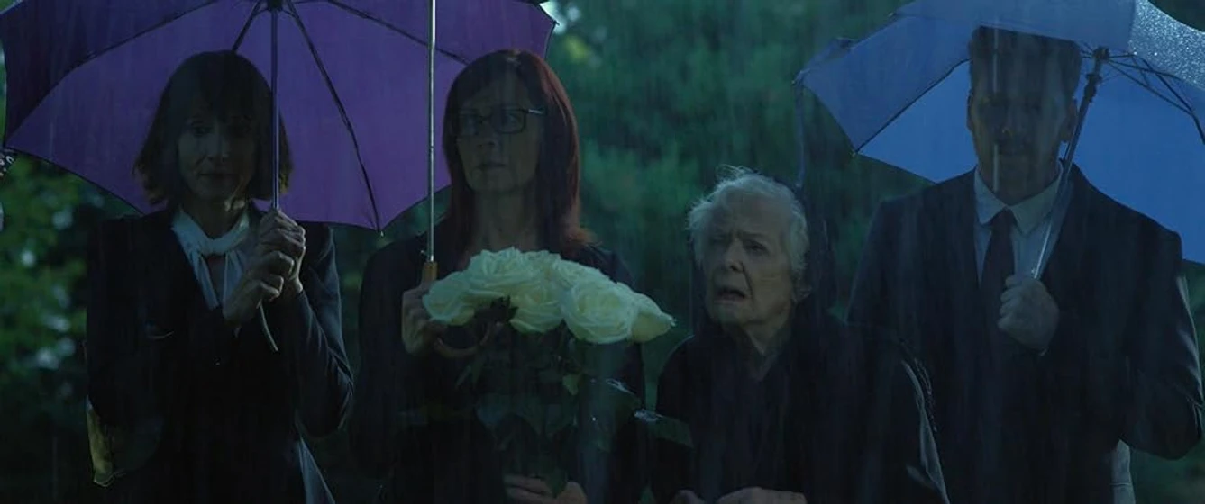 Carrie Preston, Seana Kofoed, William Smillie y Roslyn Alexander en 30-miles-from-nowhere