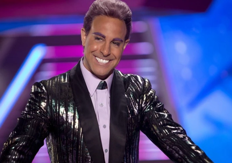 Stanley Tucci en Los Juegos del Hambre. En Llamas
