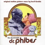 Carátula de la banda de sonido de El abominable doctor Phibes