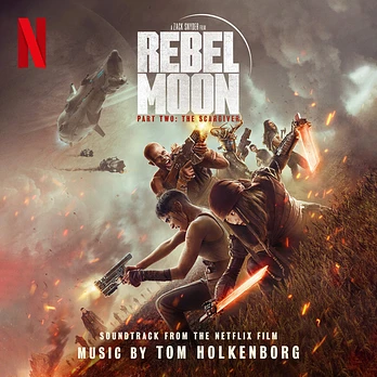 Carátula de la banda de sonido de Rebel Moon Parte 2: La guerrera que deja marcas