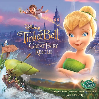 Carátula de la banda de sonido de Campanilla y el gran rescate