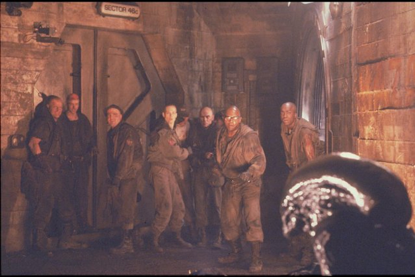 Sigourney Weaver y Charles S. Dutton en Alien 3