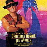 Carátula de la banda de sonido de Cocodrilo Dundee en Los Angeles