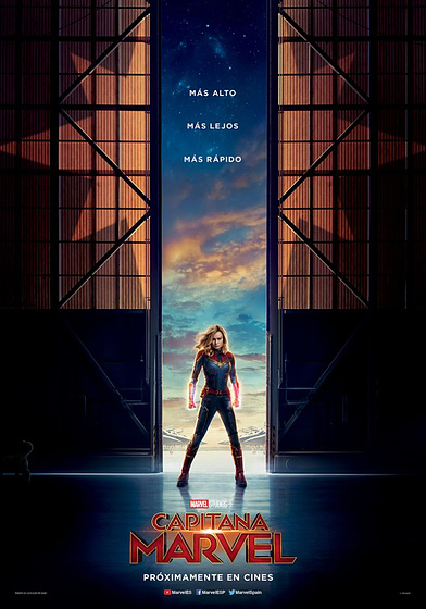 Imagen de Capitana Marvel (Cartel teaser español)