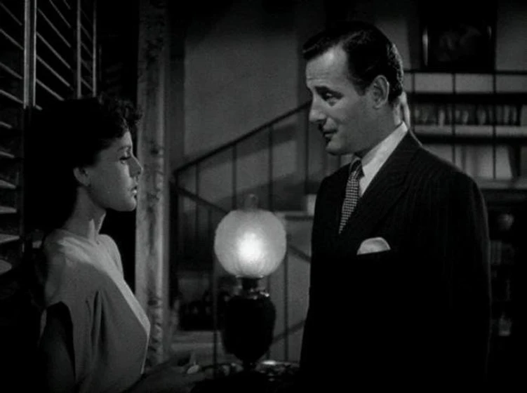 Frances Dee y Tom Conway en Yo anduve con un Zombie