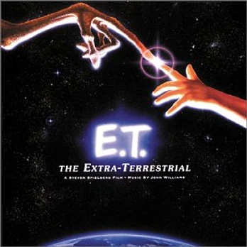 Carátula de la banda de sonido de E.T., el Extraterrestre