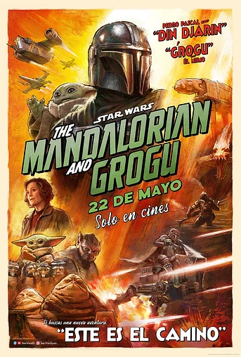Poster de Star Wars. The Mandalorian & Grogu