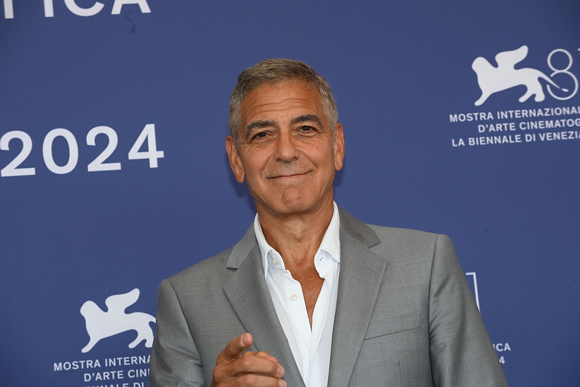 George Clooney en Wolfs (Festival de Venezia. Septiembre 2024)