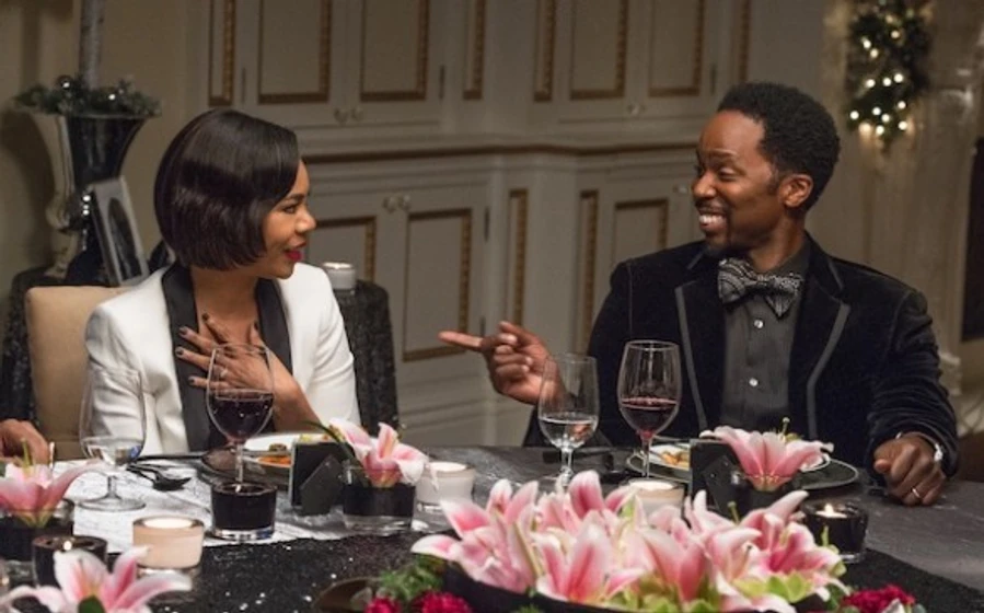 Nia Long y Harold Perrineau en el-reencuentro
