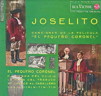 Carátula de la banda de sonido de El Pequeño Coronel