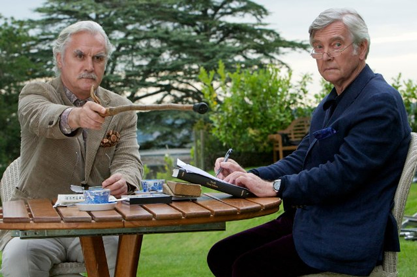 Billy Connolly y Tom Courtenay en El Cuarteto