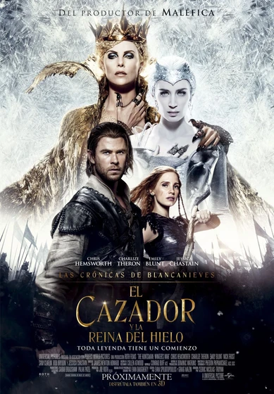 Imagen de El Cazador y la reina del hielo (Cartel final español)