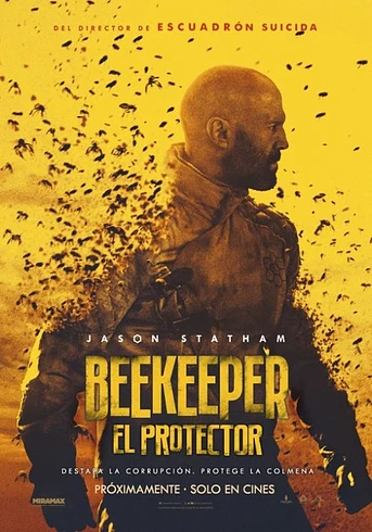 Poster de Beekeeper. El Protector
