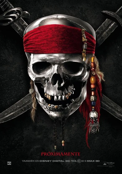 Imagen de Piratas del Caribe: En Mareas Misteriosas (Cartel teaser)