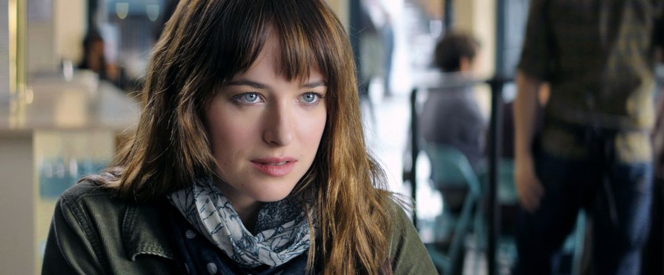 Dakota Johnson en Cincuenta sombras de Grey