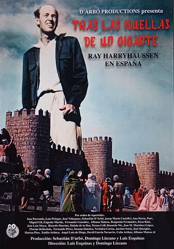 Poster de Tras las Huellas de un Gigante. Ray Harryhausen en España